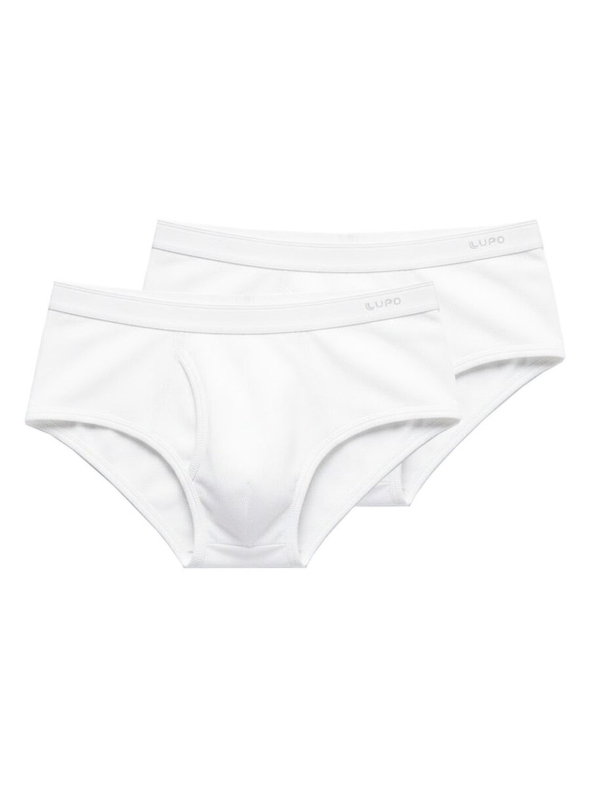 Kit com 2 Cuecas Slip Lupo com Abertura 546-003