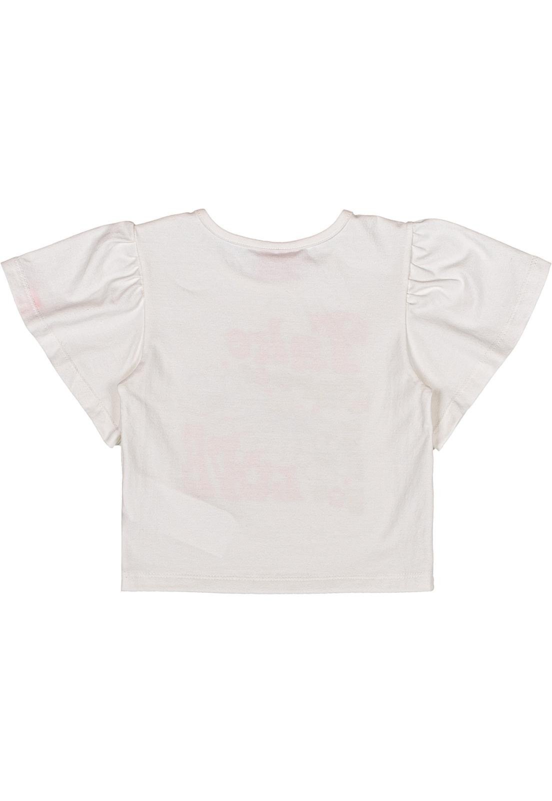Vista 3 Infantil - Blusa Manga Curta Momi branco Momi branco
