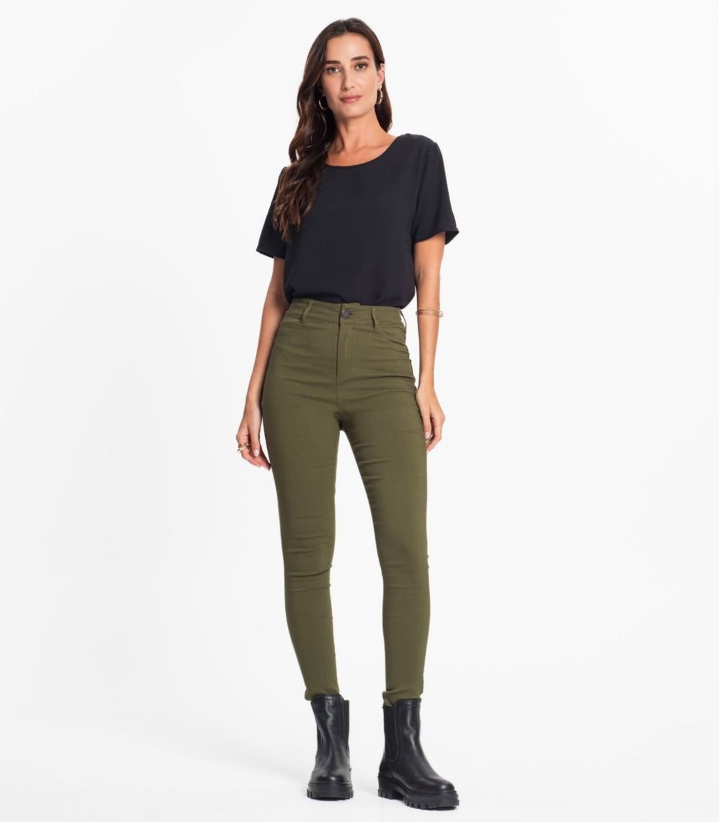 Calça Feminina Bengaline Endless Verde