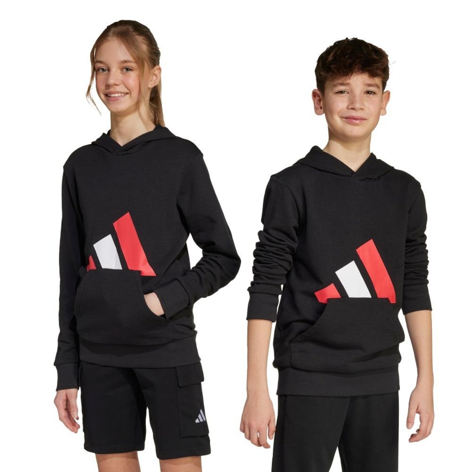 Infantil - Moletom Capuz Essentials Preto