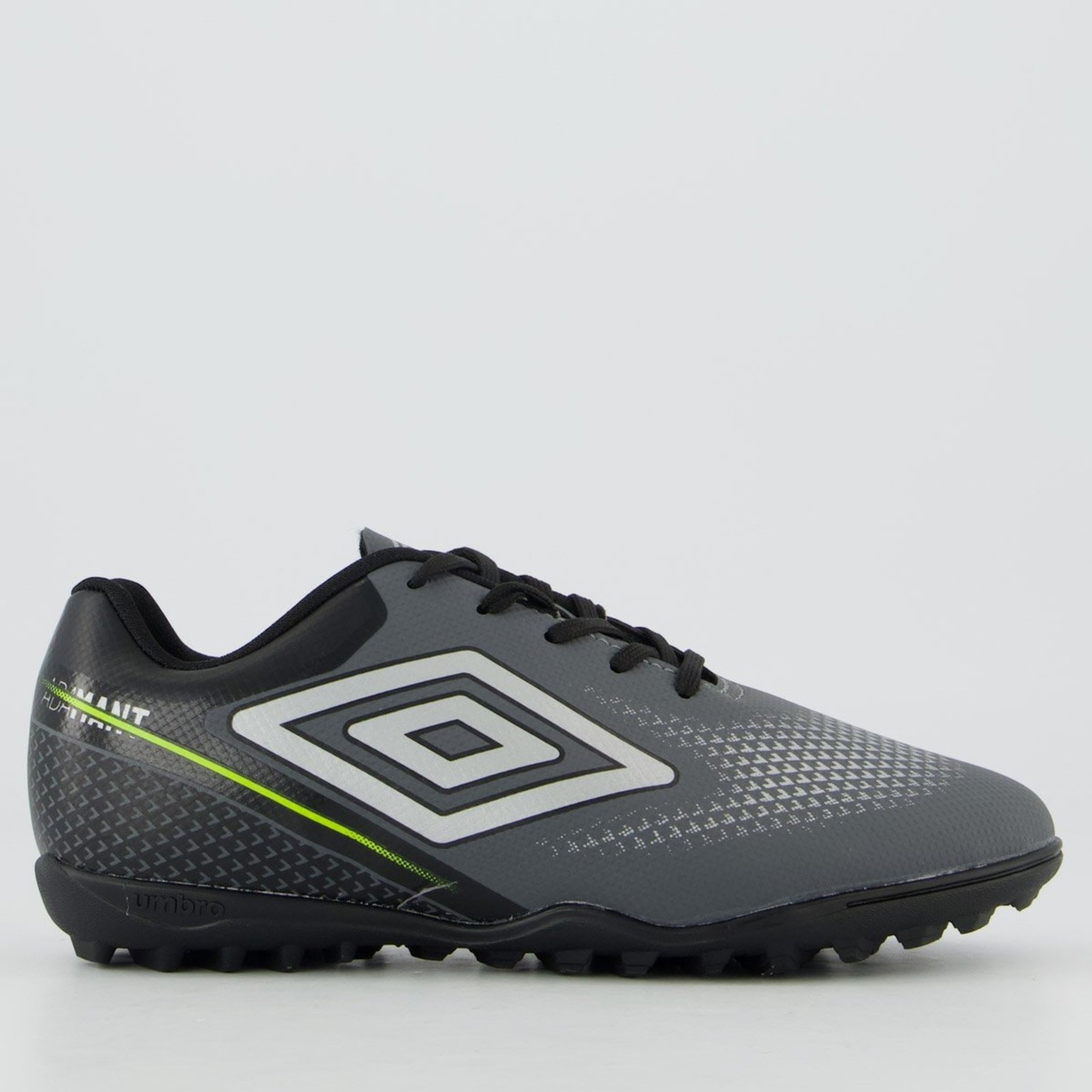 Infantil - Chuteira Umbro Society Adamant Top Speed Juvenil Cinza