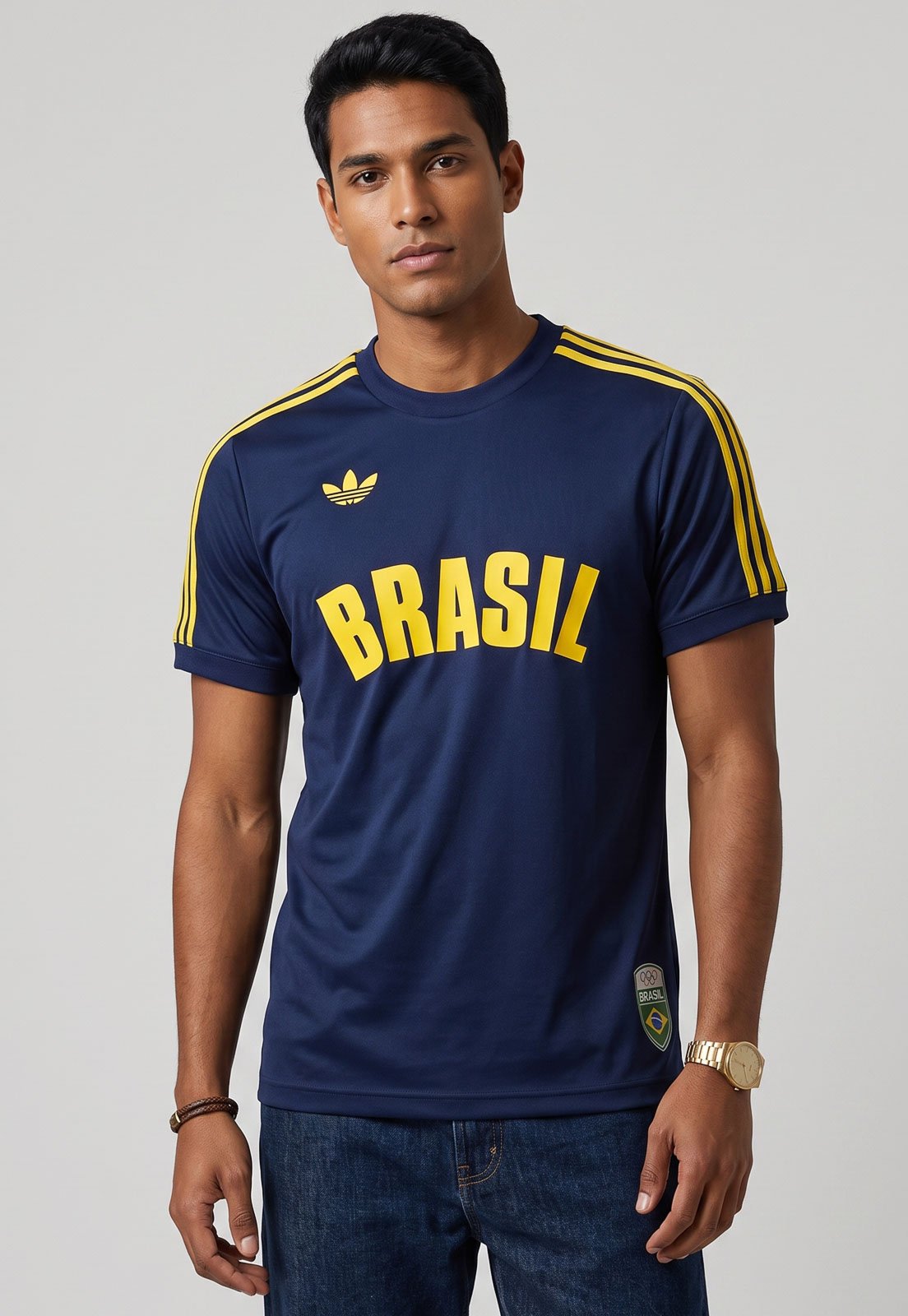 Camiseta Masculina adidas Originals COB JSY Azul