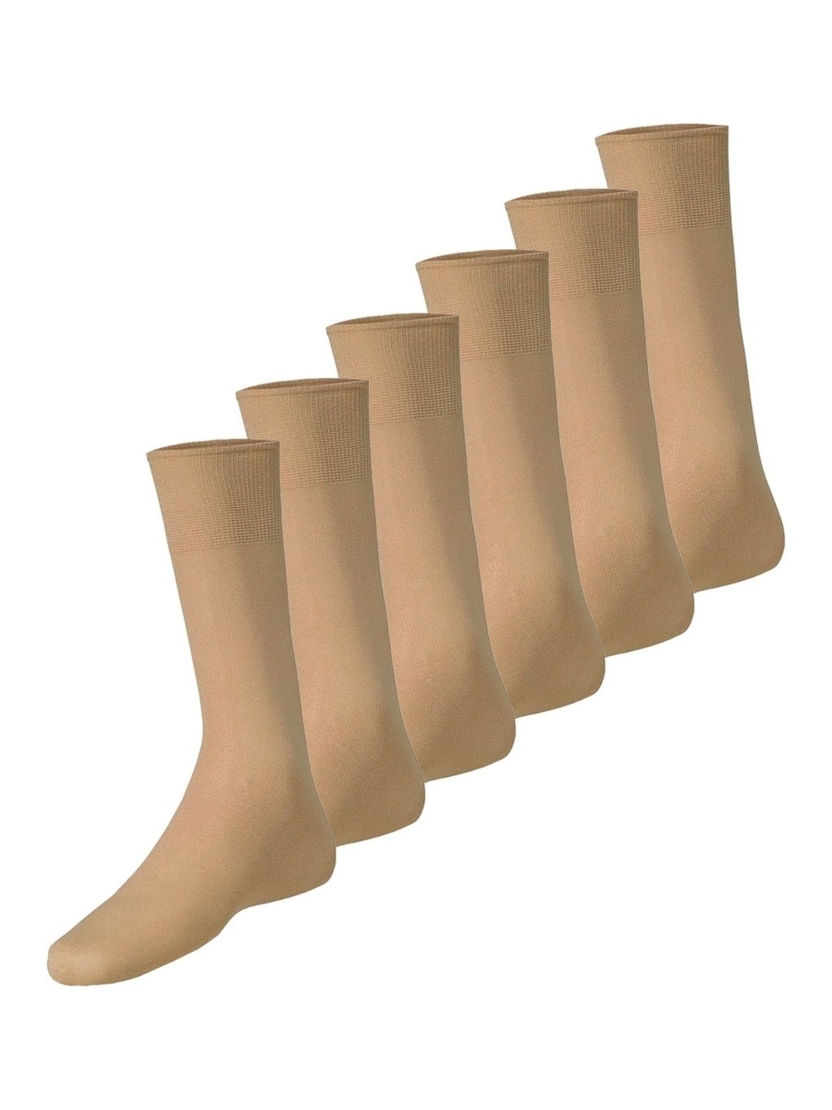 Kit com 6 Pares de Meias Social Meianyl 6002-001