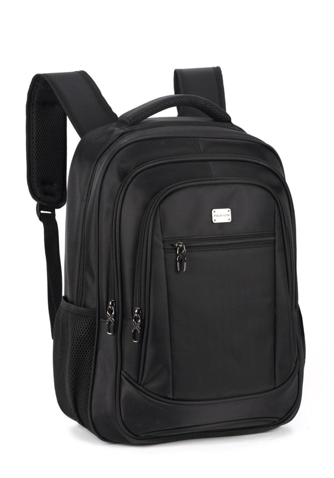 Vista 3 Infantil - Mochila Executiva M 3 Compartimentos para Notebook Polo King preto Polo King preto