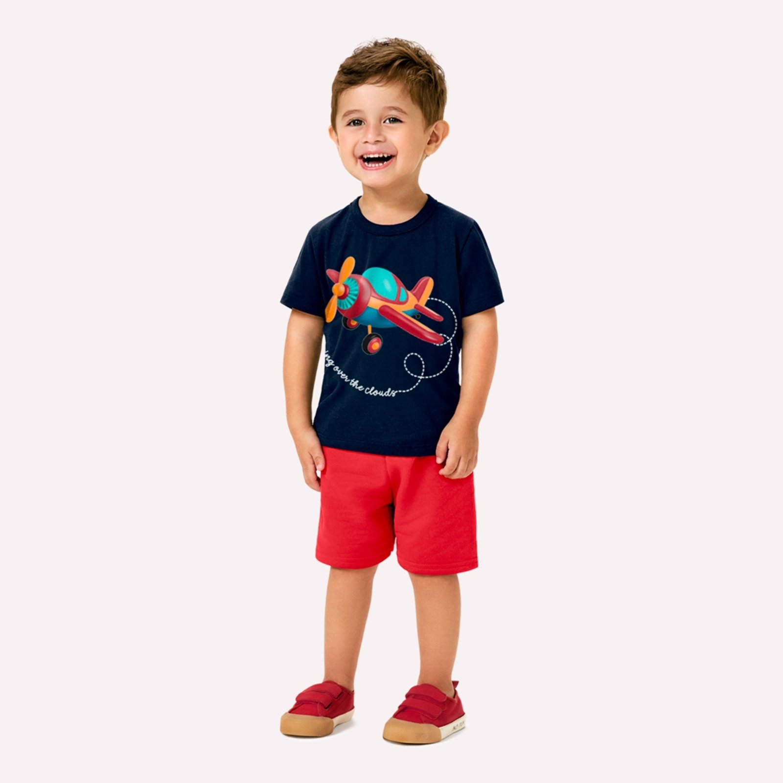 Infantil – Conjunto Menino em Algodão Kyly