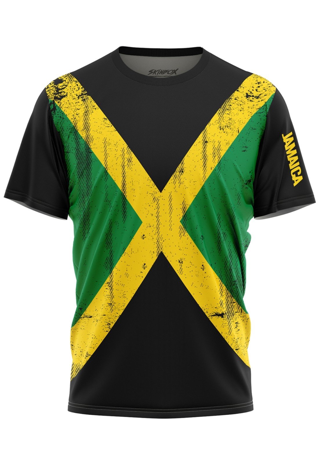 Camiseta Masculina Bandeira Jamaica 1