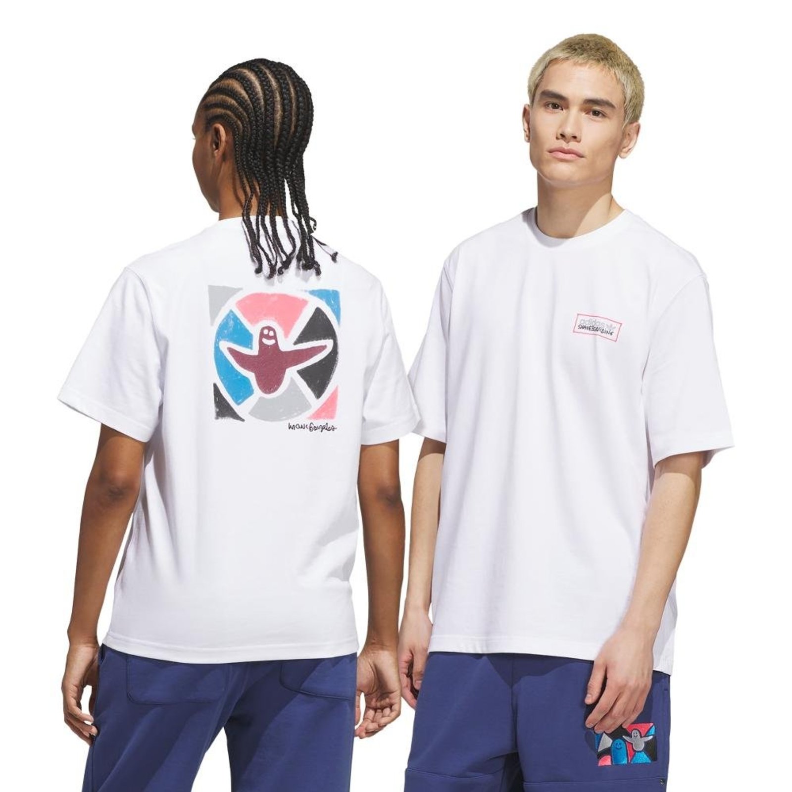 CAMISETA SKATE x MARK GONZALES MODERNIST adidas Originals Branco