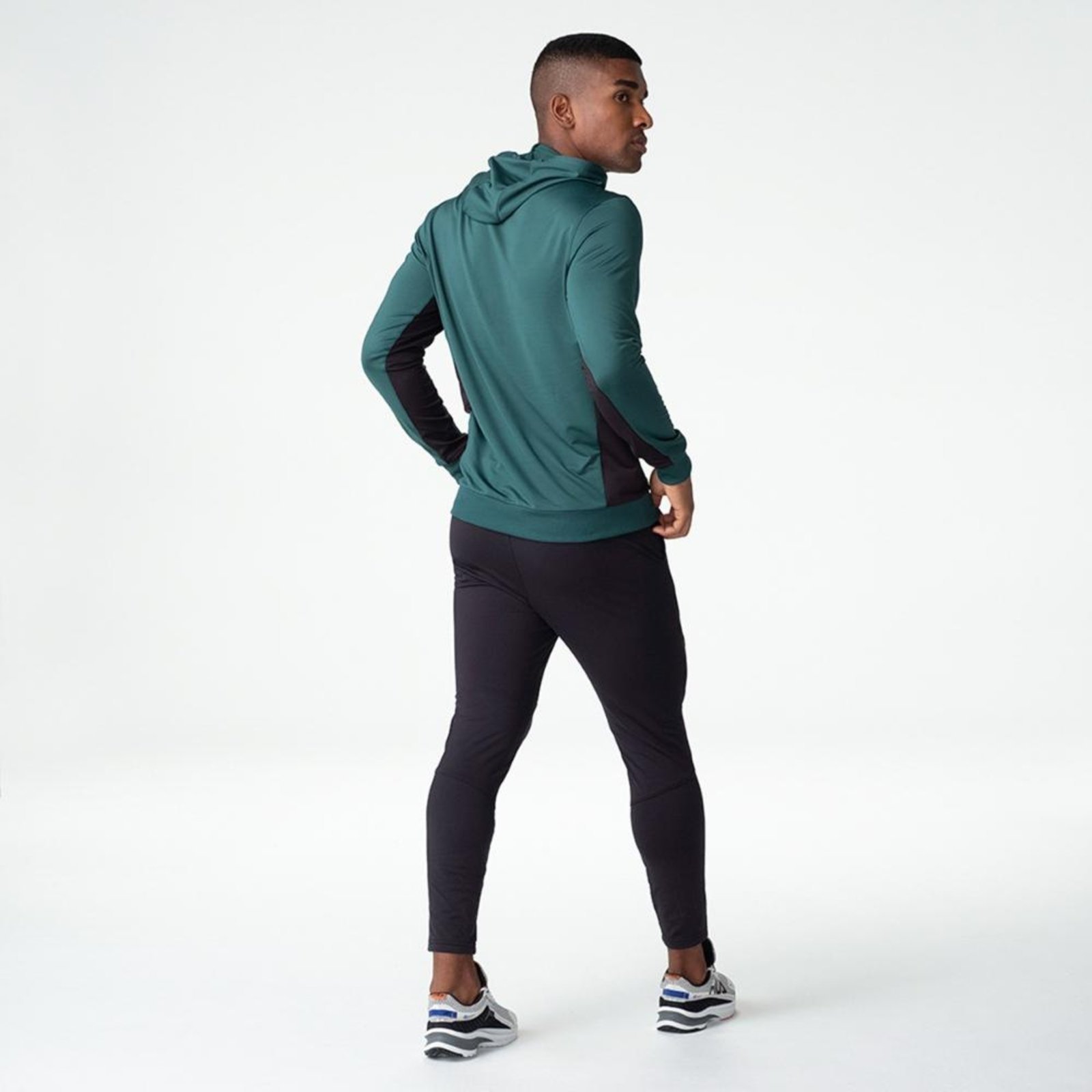 Vista 3 Casaco Com Capuz Fila Sports Color II Masculino incolor Fila incolor