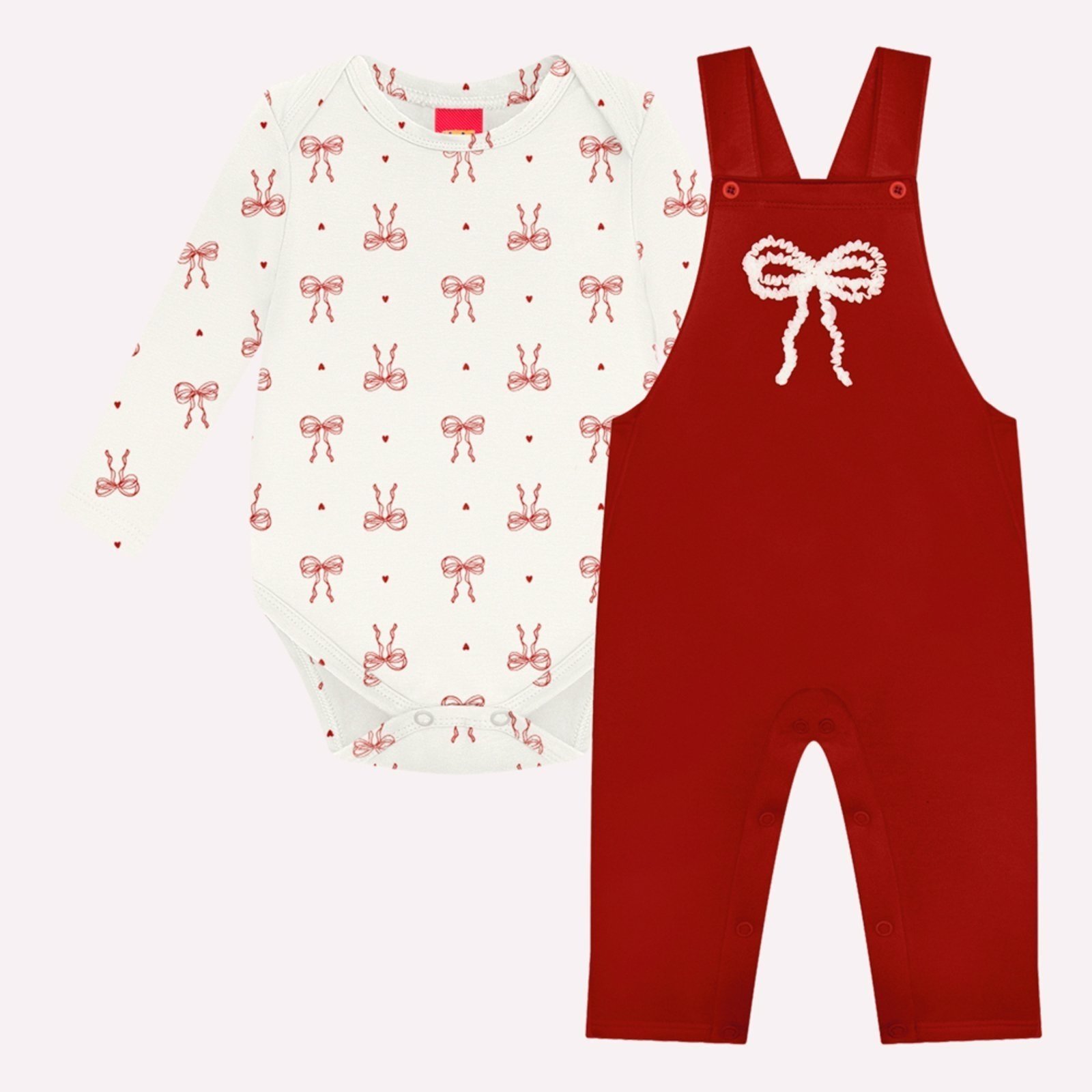Infantil - Conjunto Menina Laços Kyly