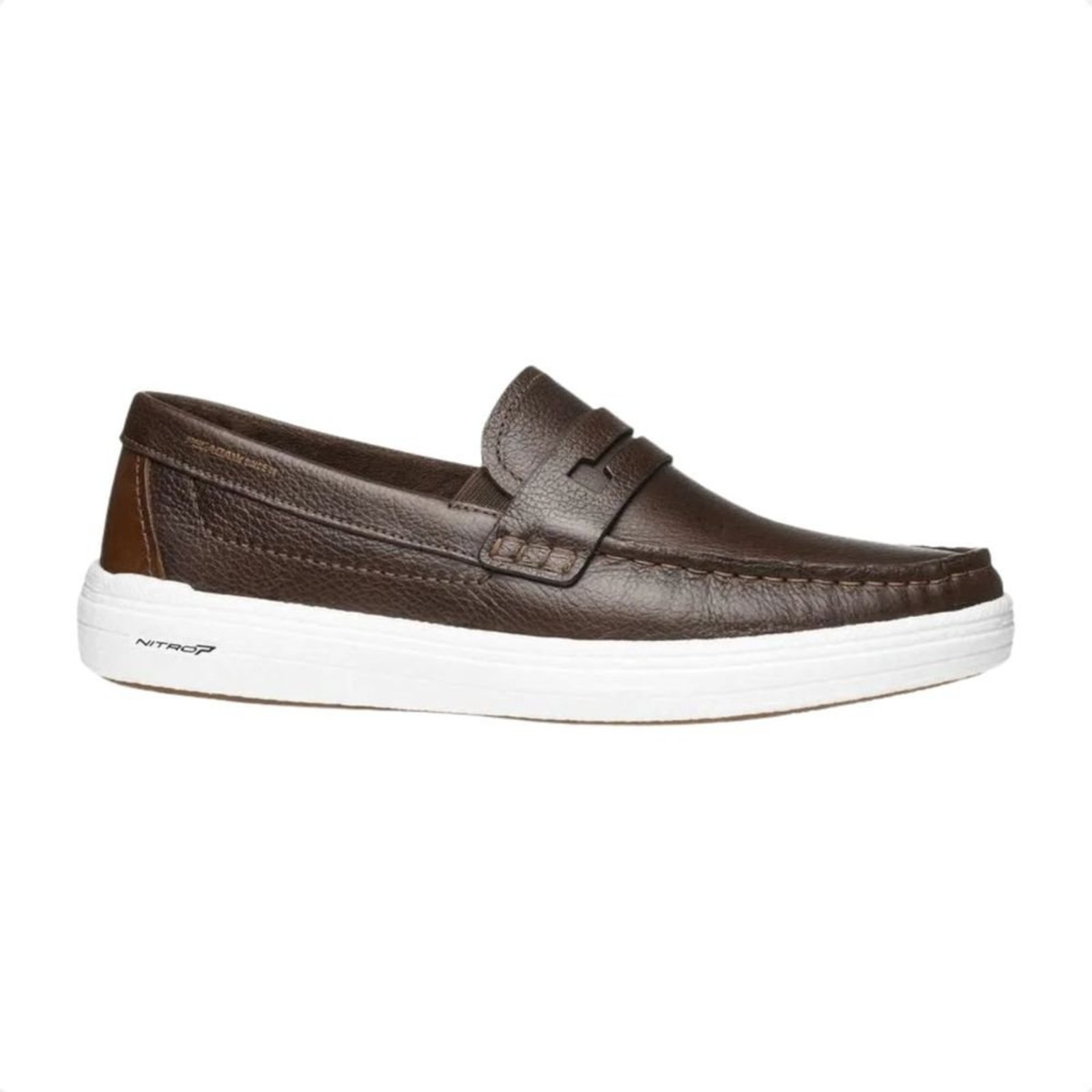Sapato Mocassim Masculino Pegada Drift Marrom