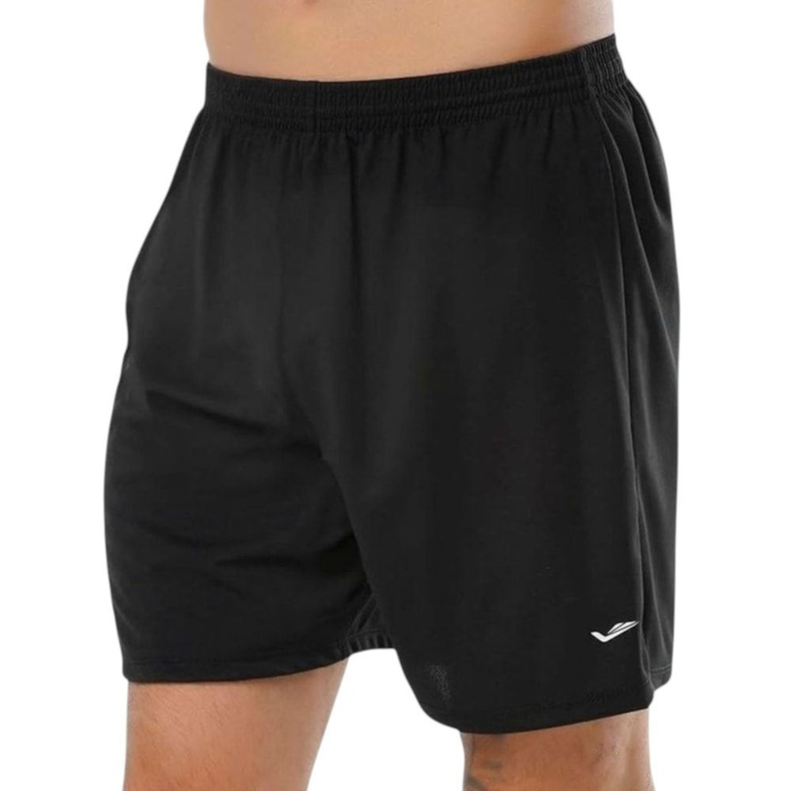 Bermuda Elite Di Lorenzo Masculina - Preto - elite