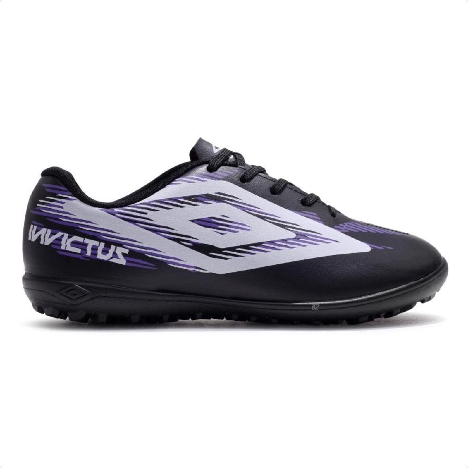 Chuteira Society Umbro Invictus Jr Preto