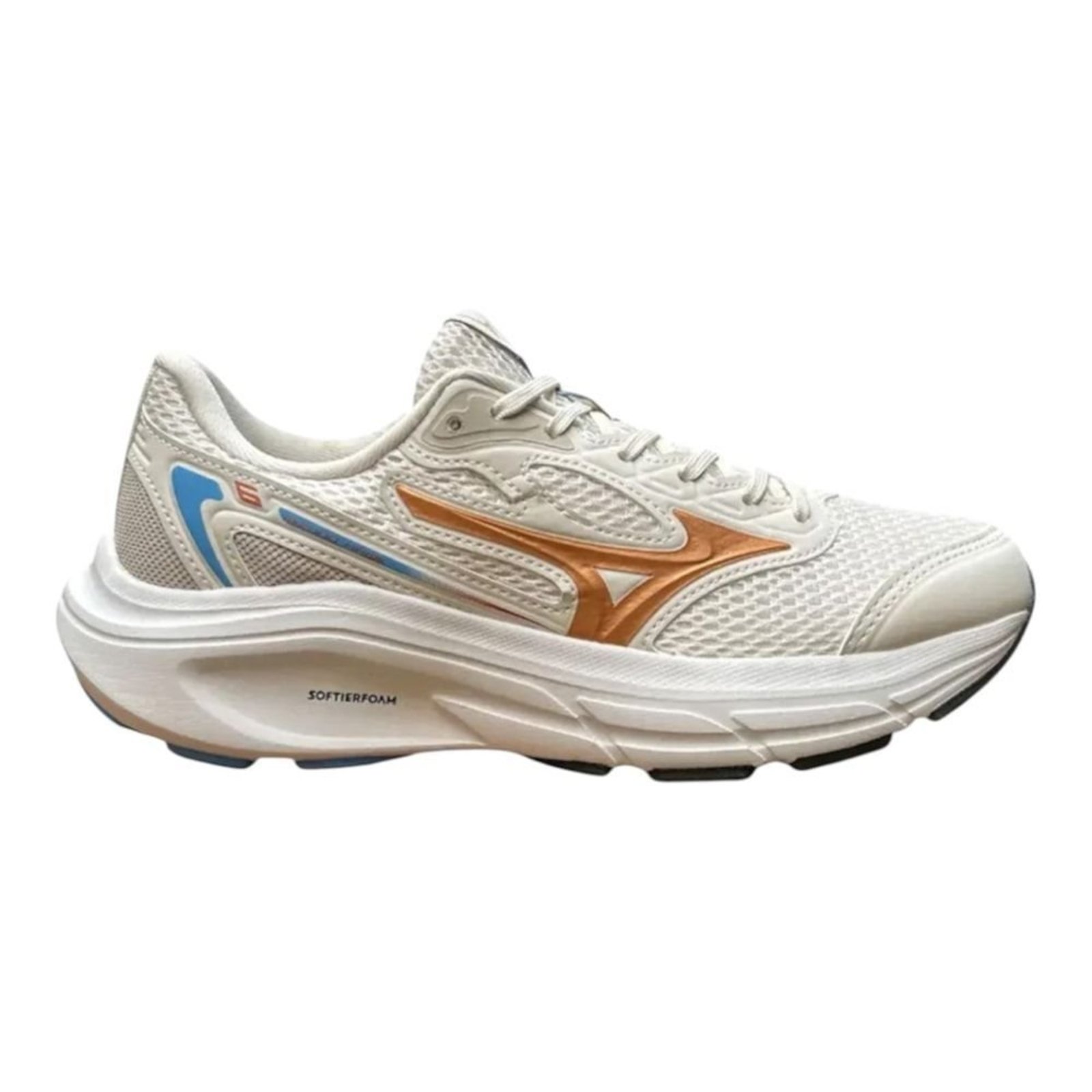 Tênis Mizuno Hawk 6 Feminino - Bege - Mizuno