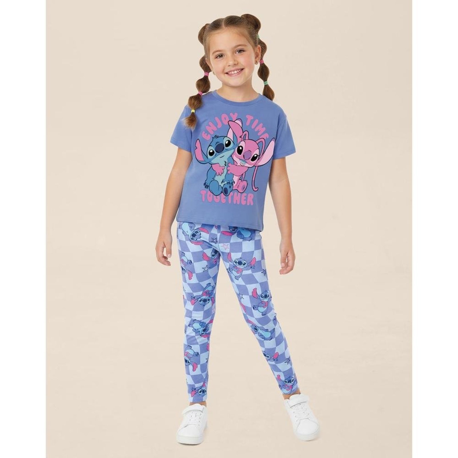 Infantil - Calça Legging Estampa Digital Stitch Disney Malwee