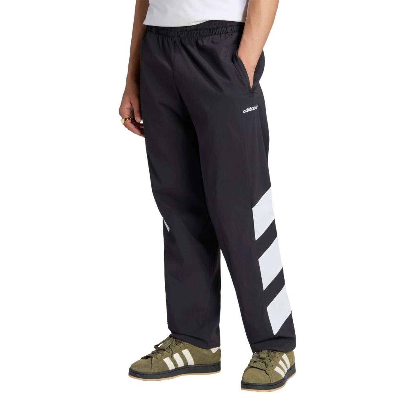 CALÇA DE AGASALHO ADICOLOR DOUBLE BLOCKED adidas Originals Preto
