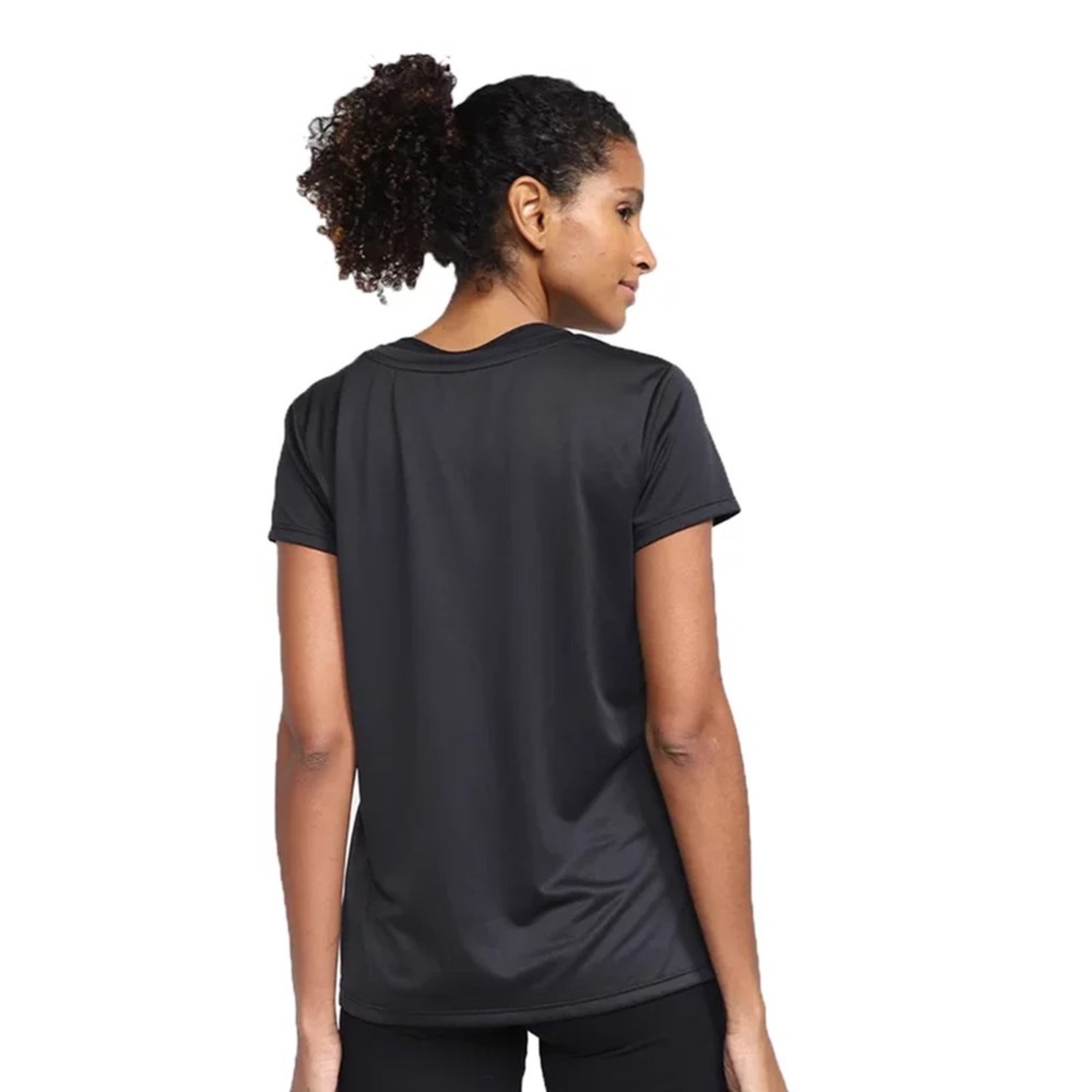 Vista 3 Camiseta Mizuno Nirvana Feminina preto Mizuno preto