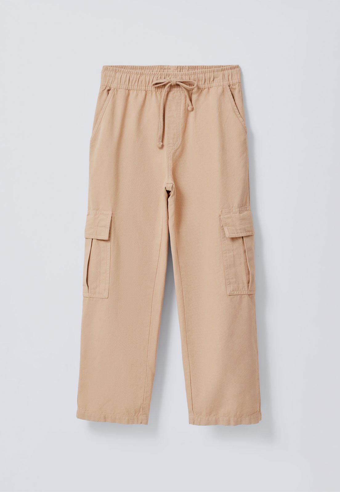 Infantil - Calça Sarja Hering Cargo Bege