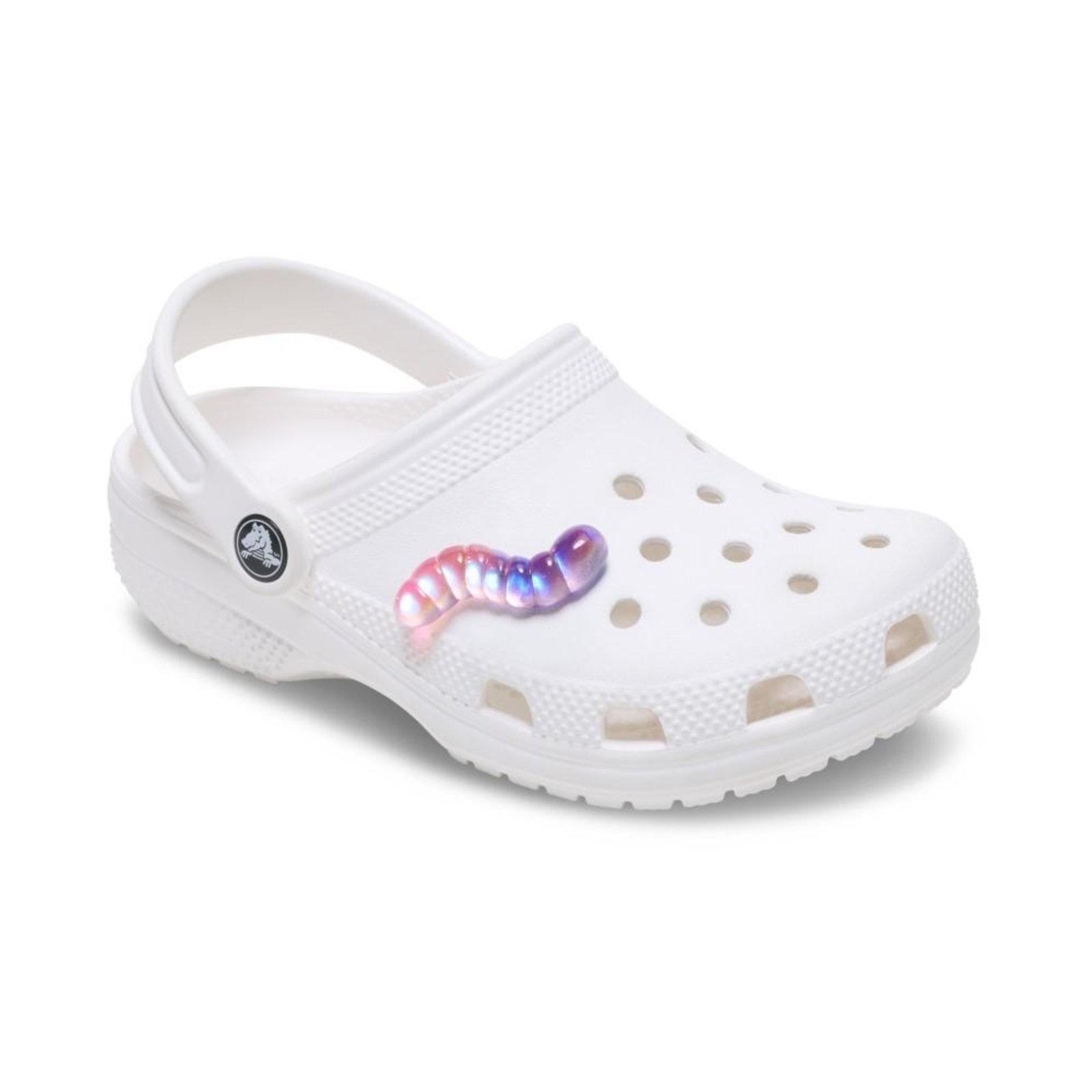 Vista 3 Infantil - Jibbitz™ Minhoca de Geléia Crocs branco