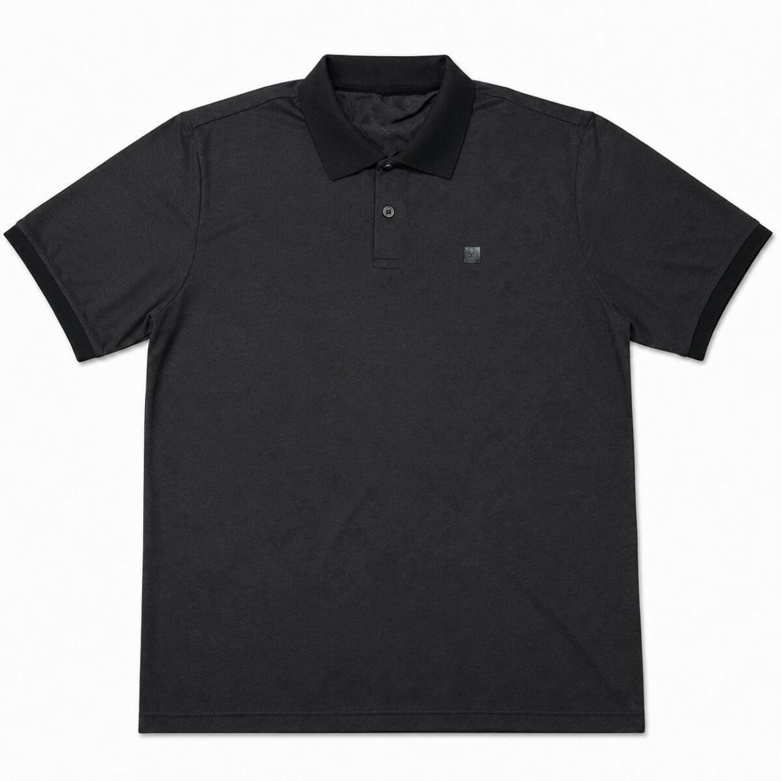Camisa Polo Manga Curta Masculina 007504021 Slim Ogochi Preta