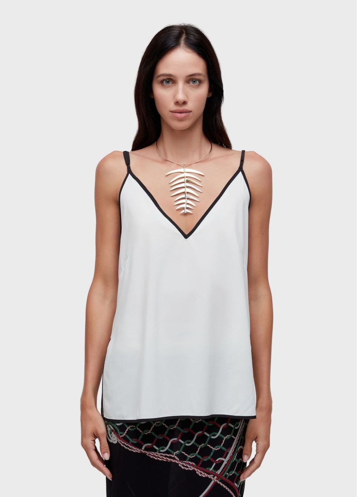 Blusa alças superlight viés OSKLEN