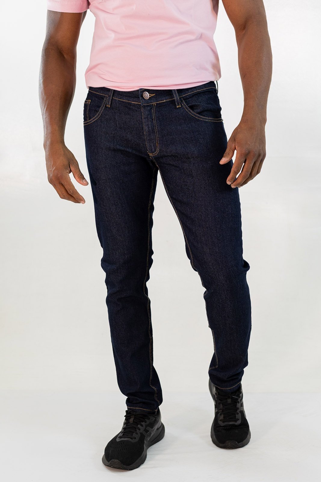 Calça Masculina Jeans Escuro Skinny Elastano Anticorpus