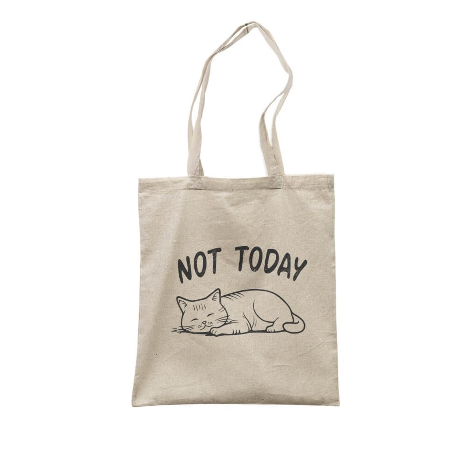 Ecobag Not Today - Bege - Casual - Studio Geek