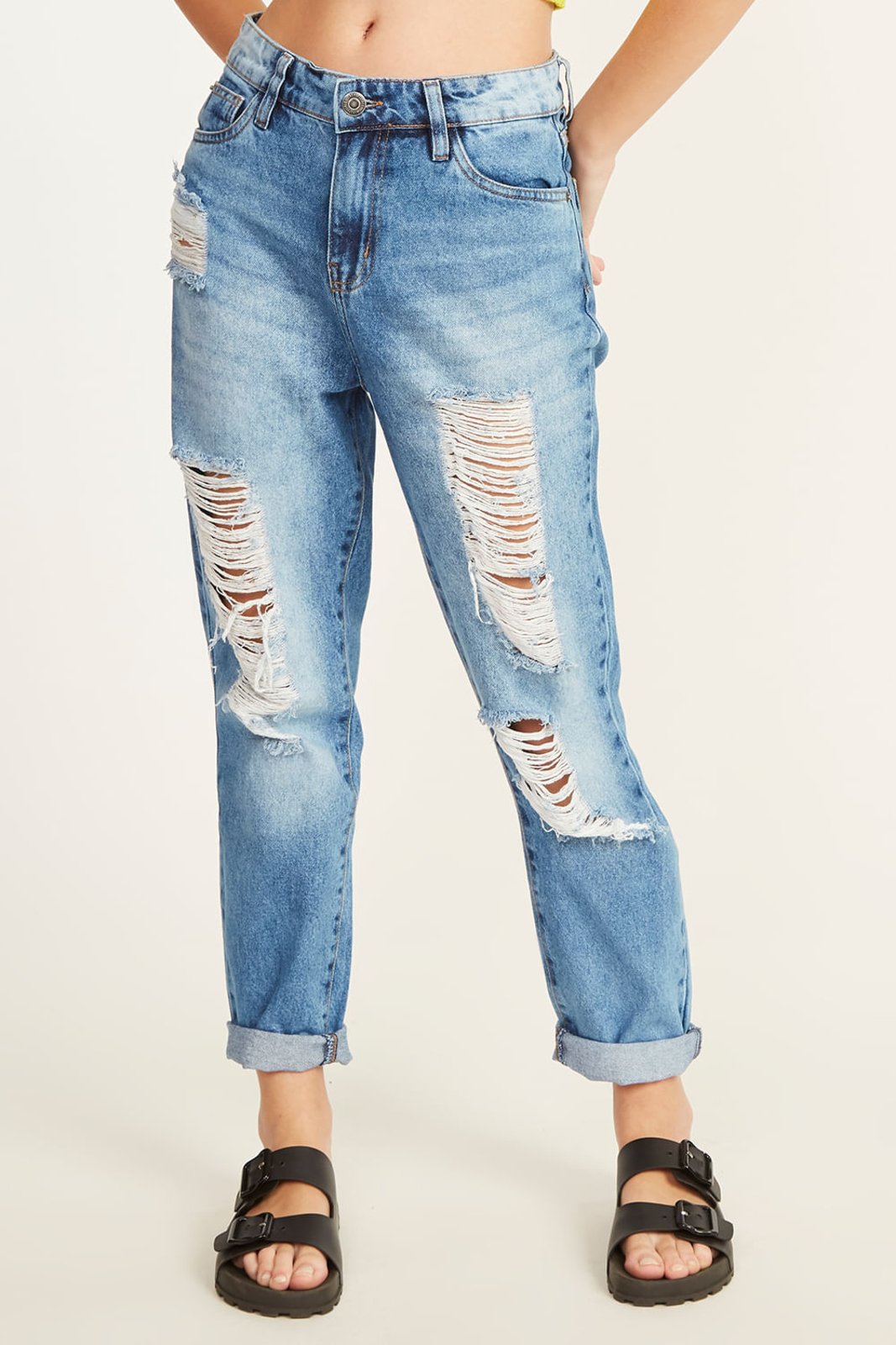 Calça Jeans Mom Feminina - Aeropostale Calça Jeans Mom Feminina - Aeropostale 40