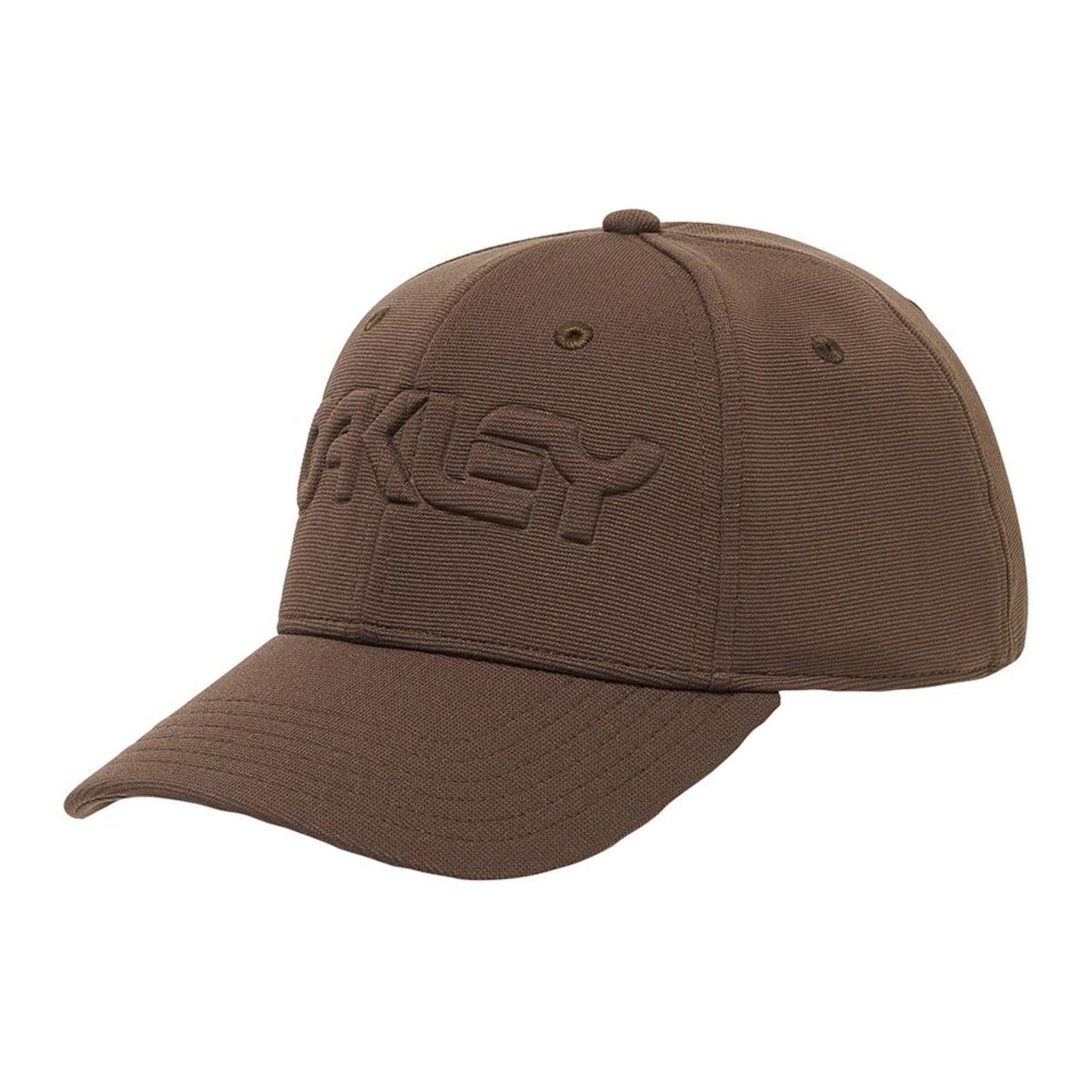 Boné Oakley 6 Panel Stretch Hat Embossed SM26 Cocoa Brown