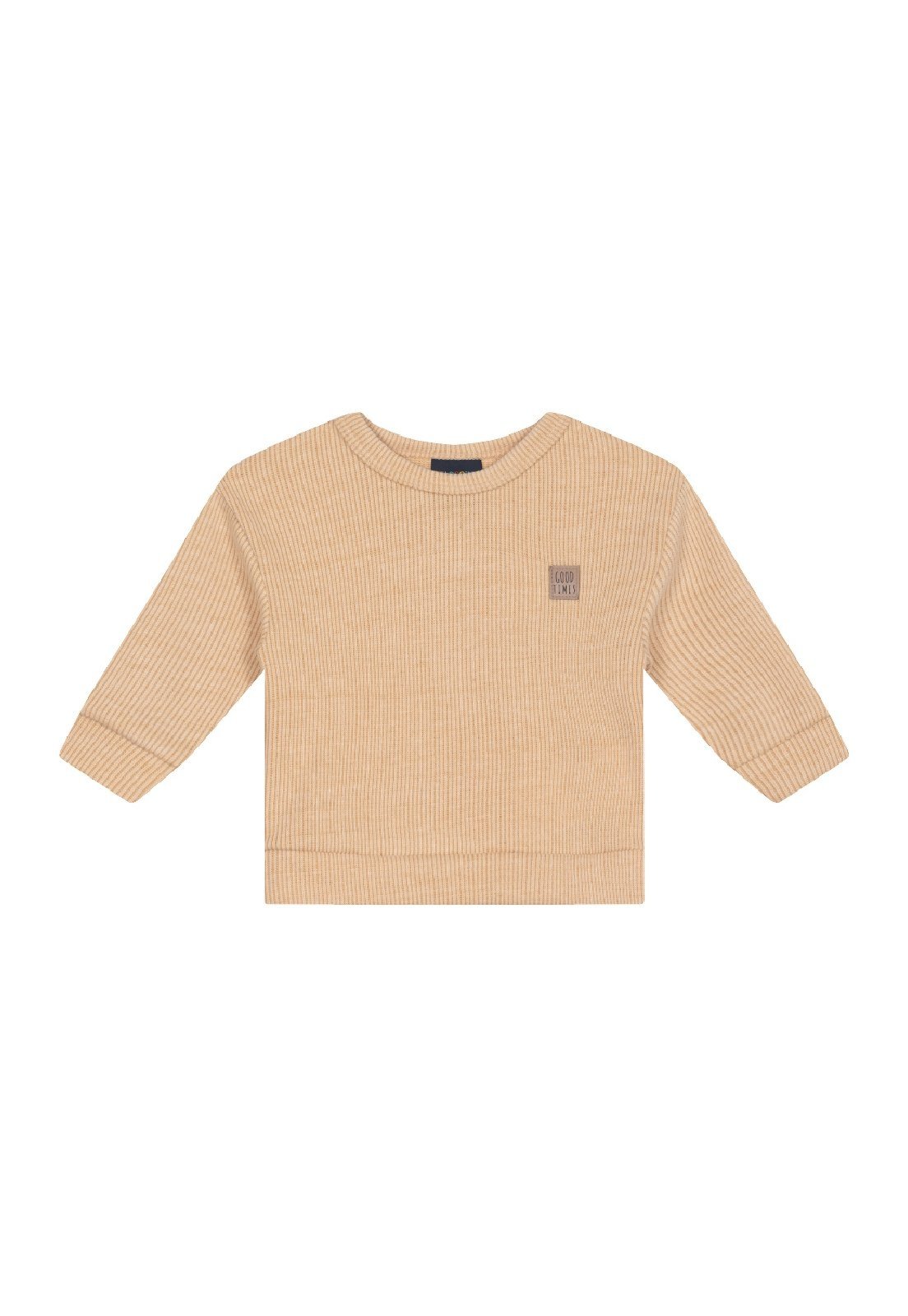 Infantil - Blusão Menino em Malha Tricot Guloseima Marrom