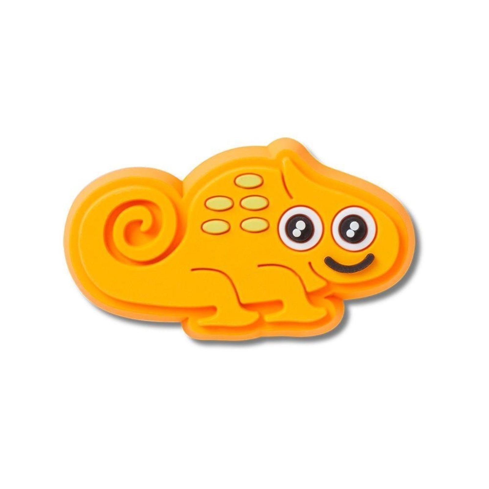 Infantil - Jibbitz™ Iguana Laranja Único Branco