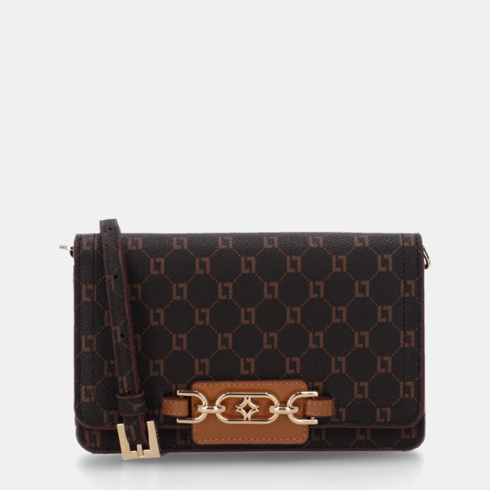 Mini Bag Monograma Ll Mocca - 42000013 Luz da Lua