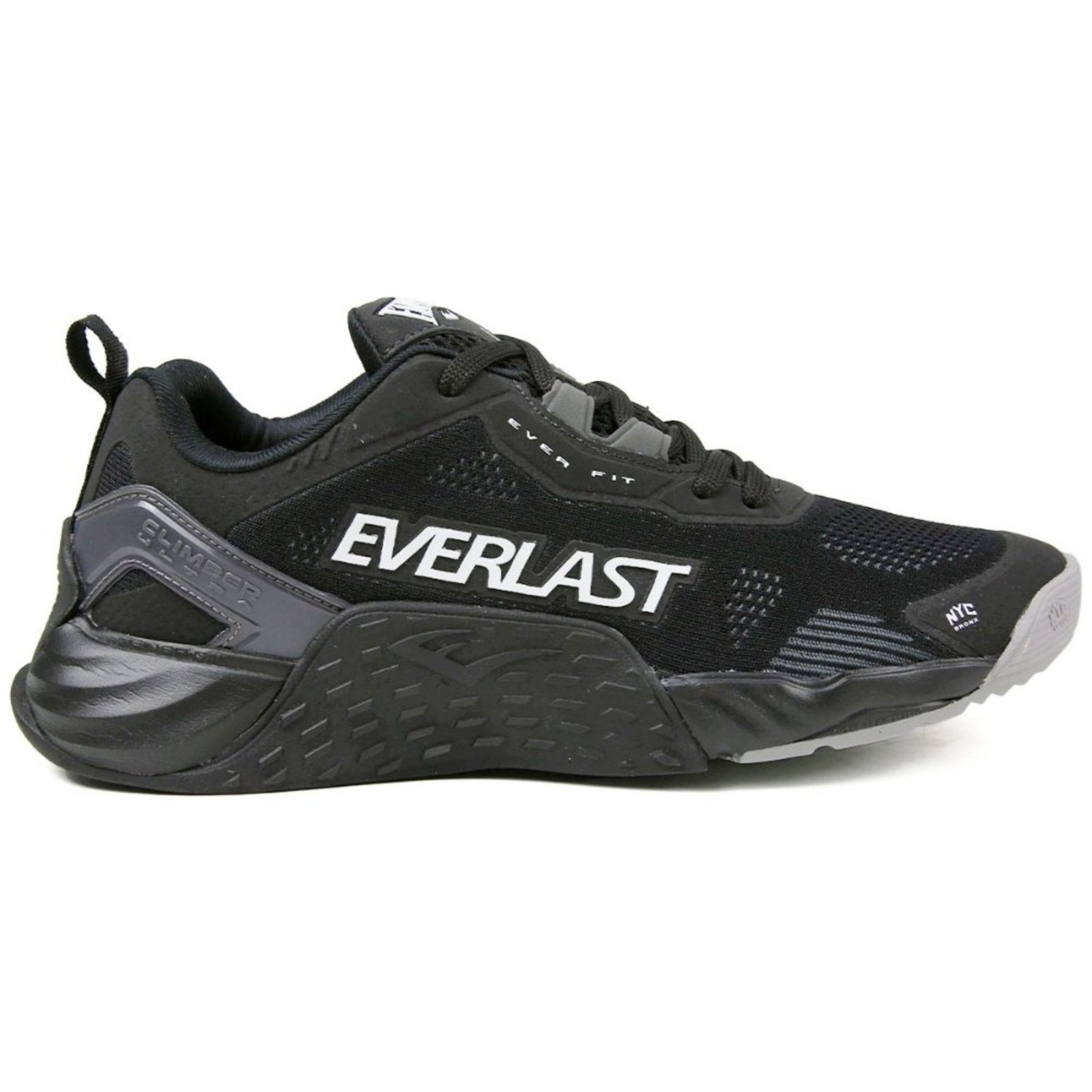 Vista 2 Tênis Everlast Climber Ultra Unissex preto Everlast preto