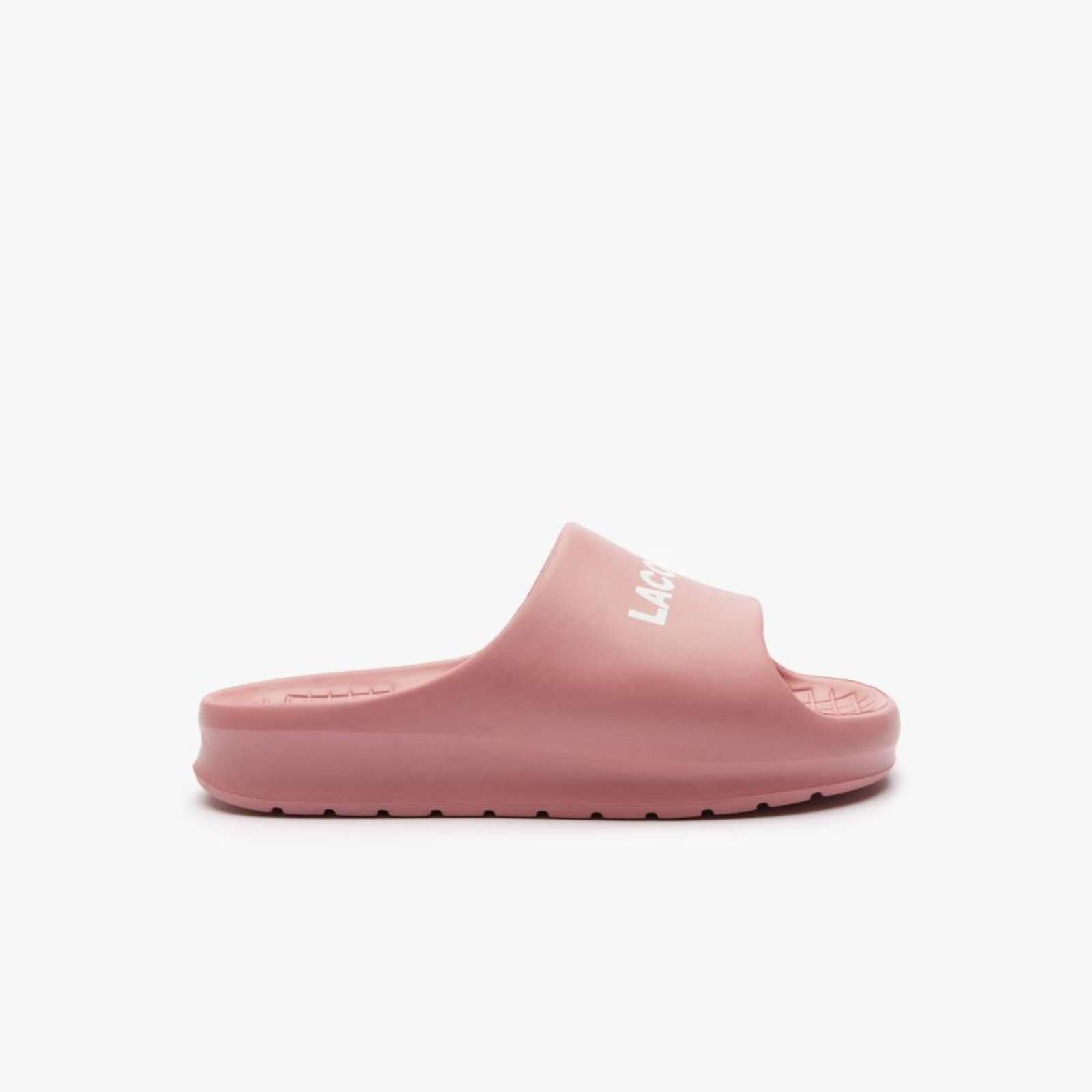 Chinelo feminino Lacoste Slide Serve 2.0 Rosa