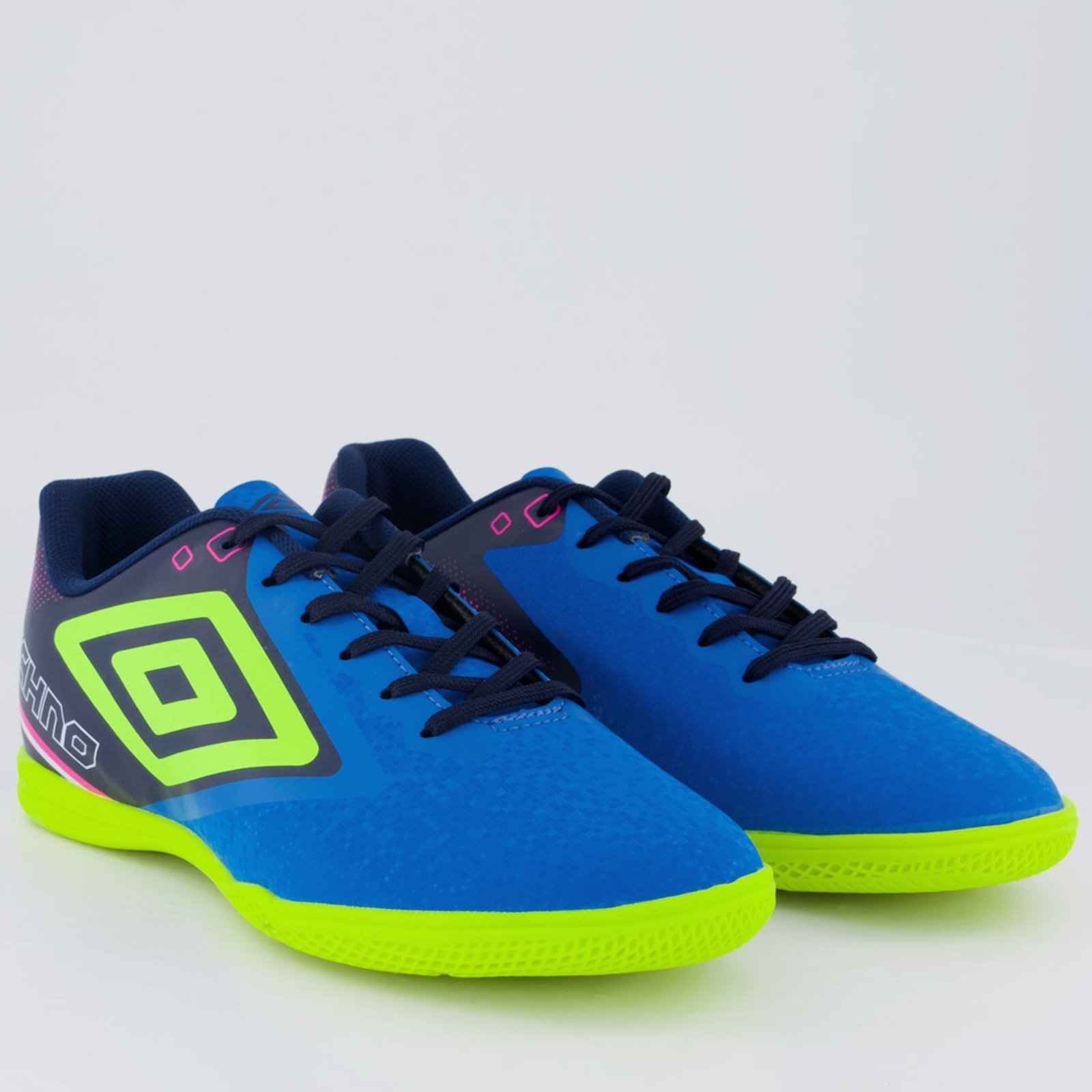 Vista 3 Chuteira Umbro Techno II Futsal azul Umbro azul
