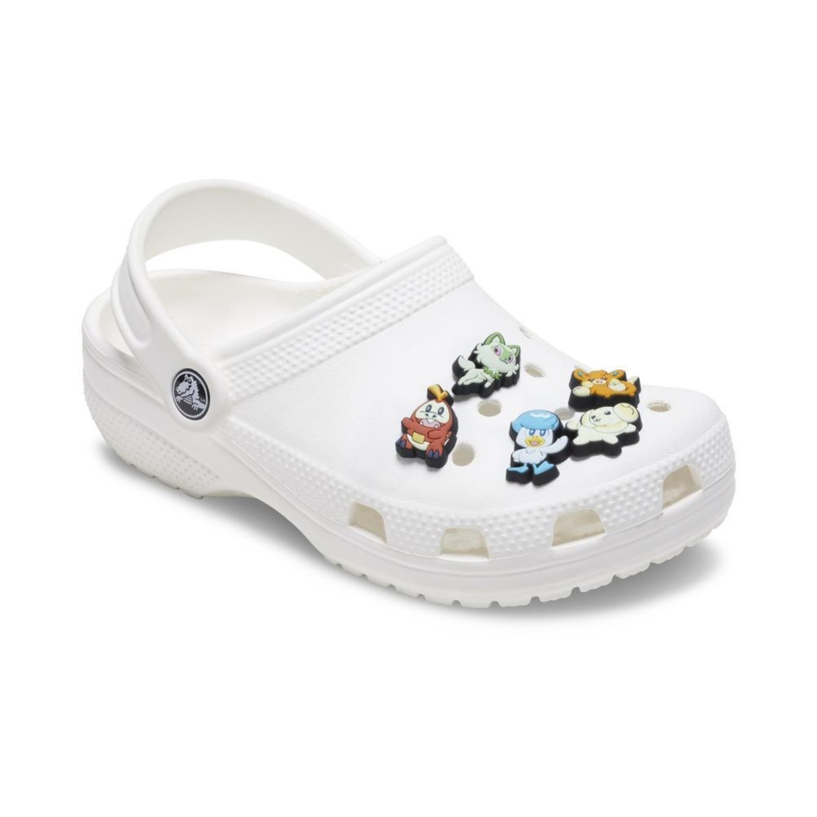 Vista 3 Infantil - Jibbitz™ pokemon paldea pack com 5 peças unico Crocs branco