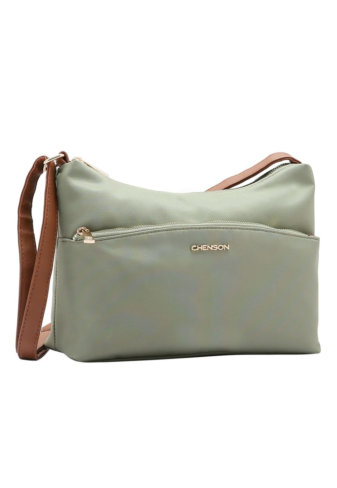 Bolsa Feminina Chenson Microfiber Verde Musgo 3184590