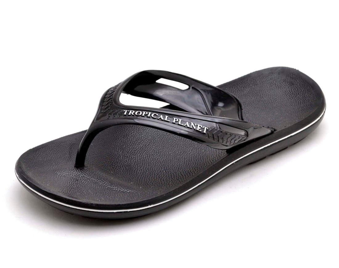Chinelo Clube do Sapato de Franca Tropical Planet Preto