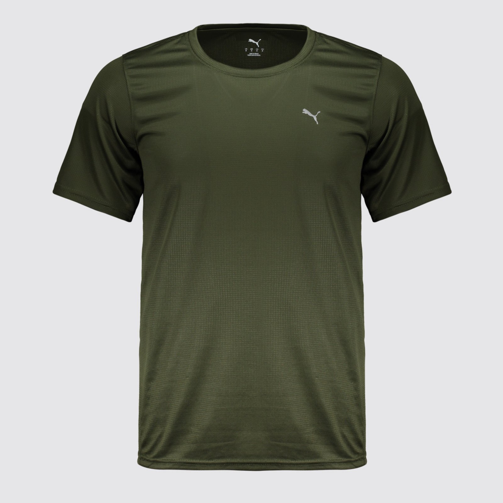 Camiseta Puma Performance SS Verde Escuro