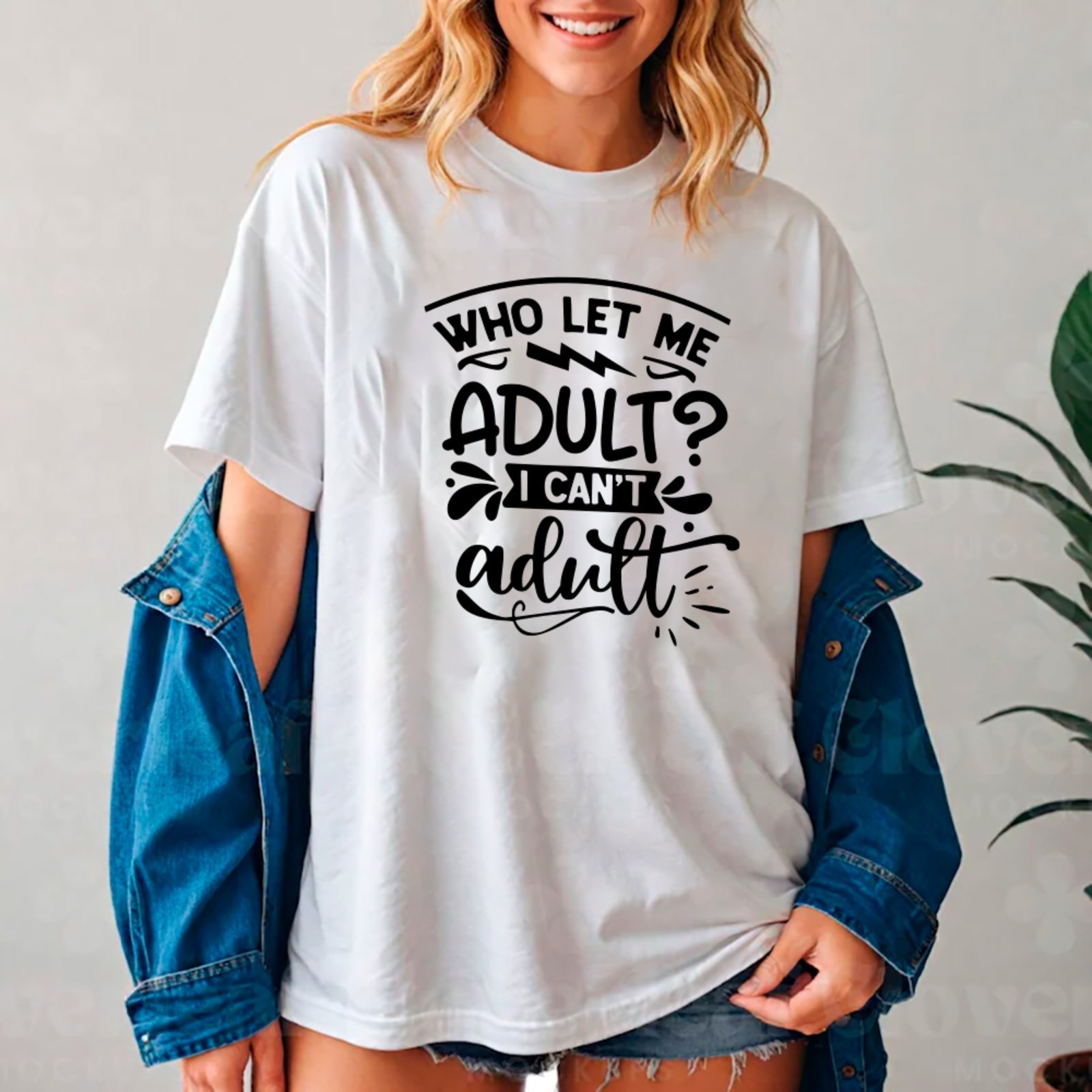 Vista 2 Camiseta Ousy Básica Humor Adulto Frase Viral Unissex rosa ousy rosa