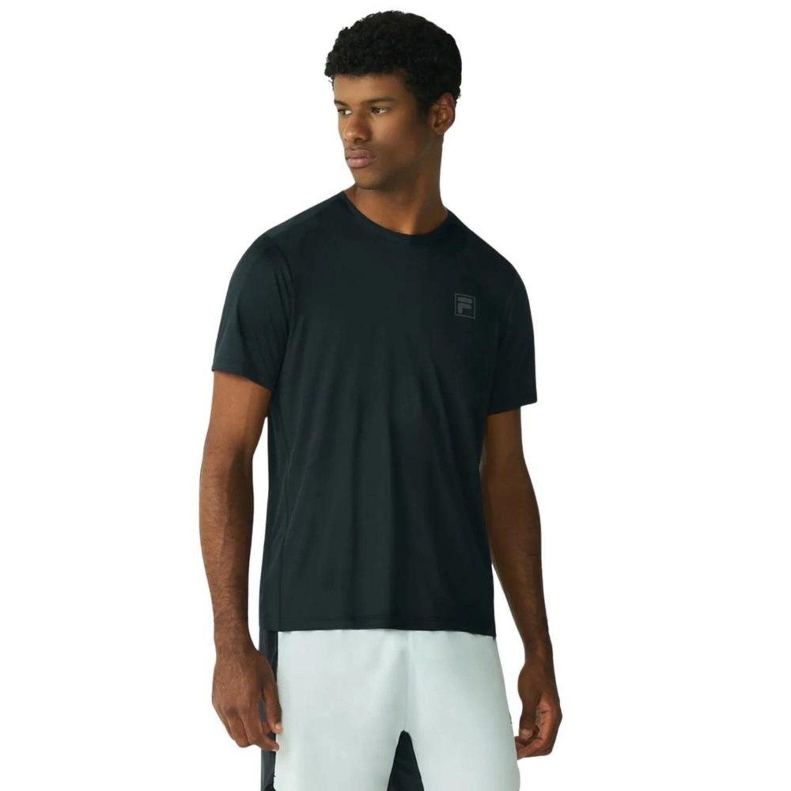 Camiseta Masculino Dry Fit Fila Reflective 1428972 Preto G