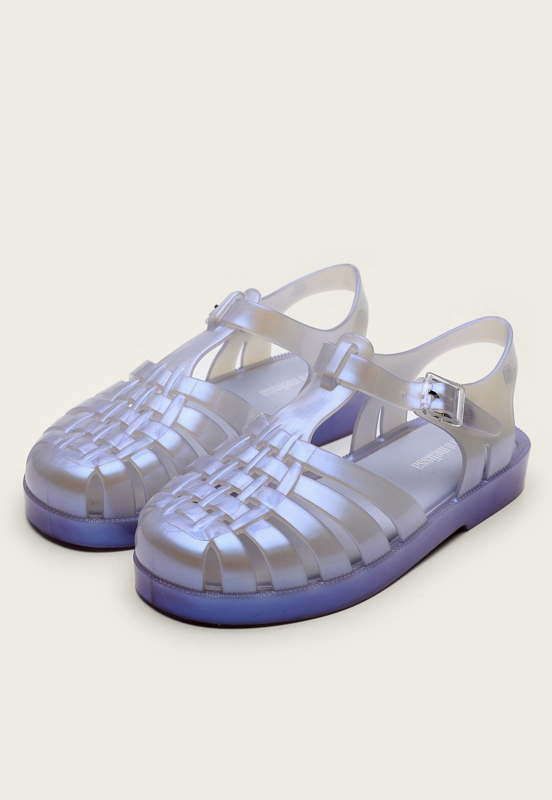 Infantil – Sandália Mini Melissa Fivela Azul