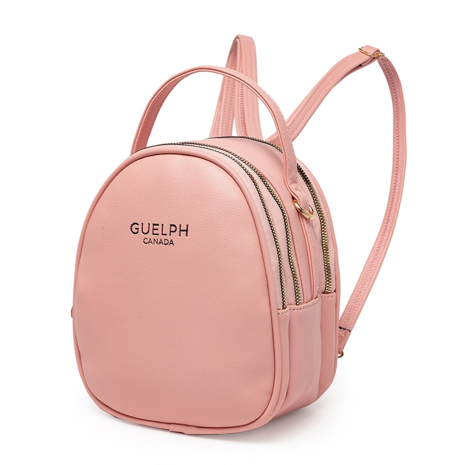 Vista 3 Mochila Feminina Guelph Compacta Leve Delicada rosê GUELPH rosê