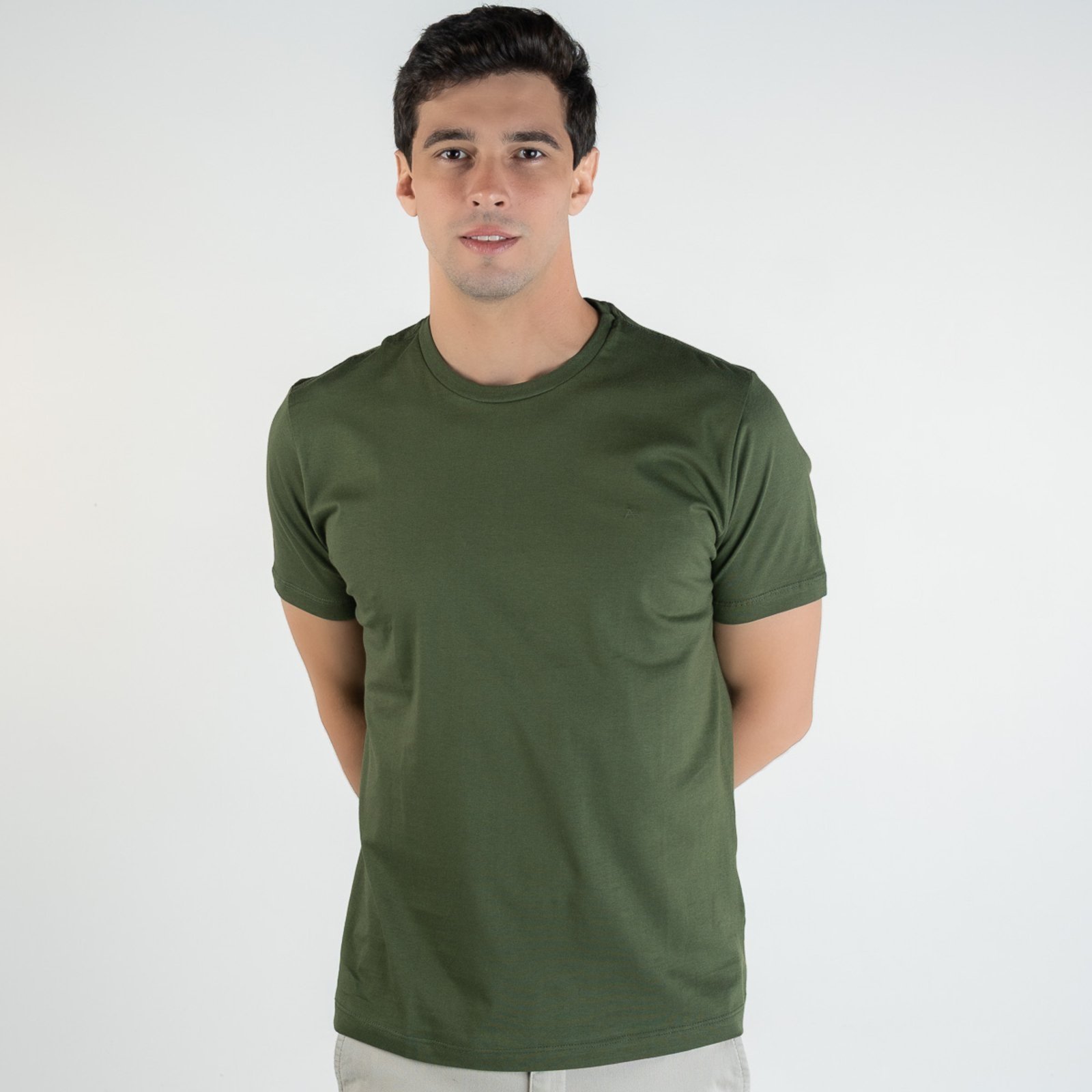 Vista 2 Camiseta Aramis Monocromática verde Aramis verde