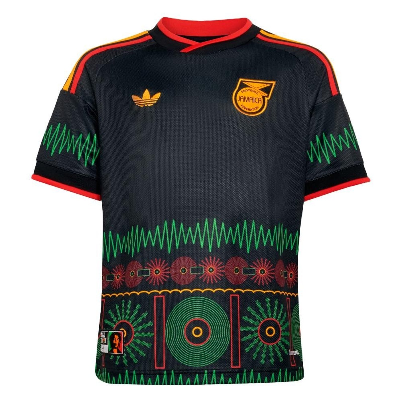Infantil - Camisa II Jamaica 26 x Bob Marley Preto
