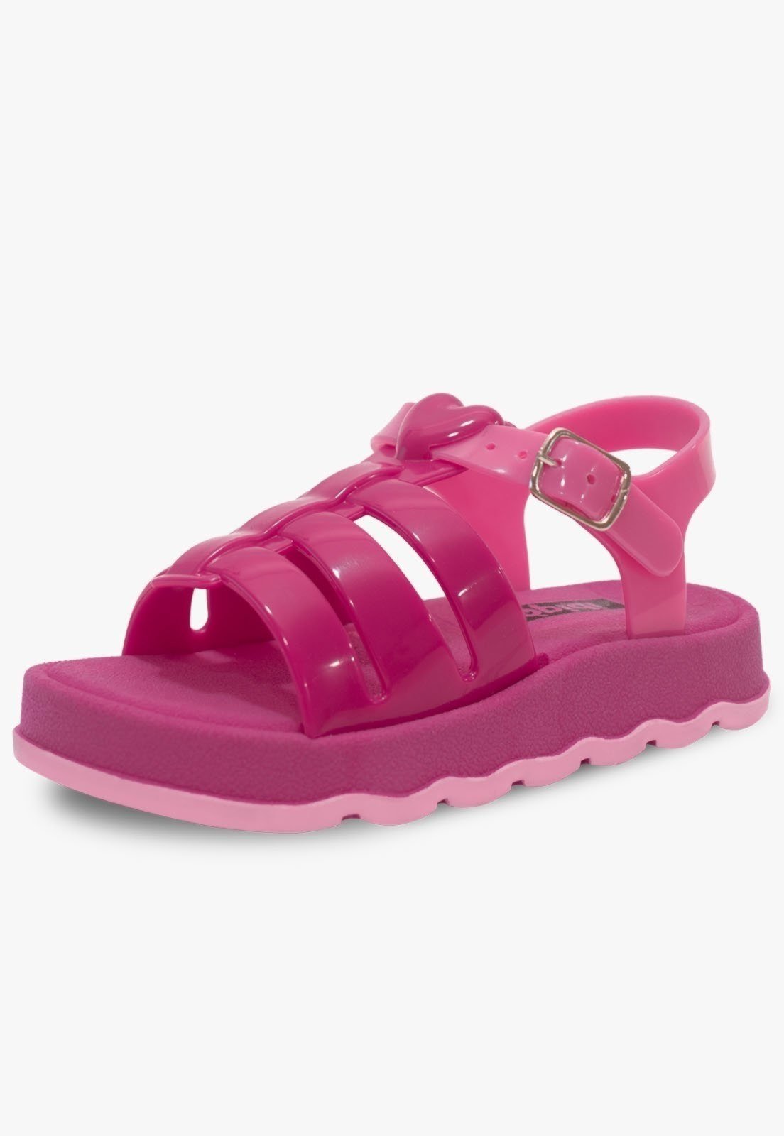 Vista 3 Infantil - Kit Bolsa e Sandália Juvenil Menina Pópidi rosa Pópidí rosa