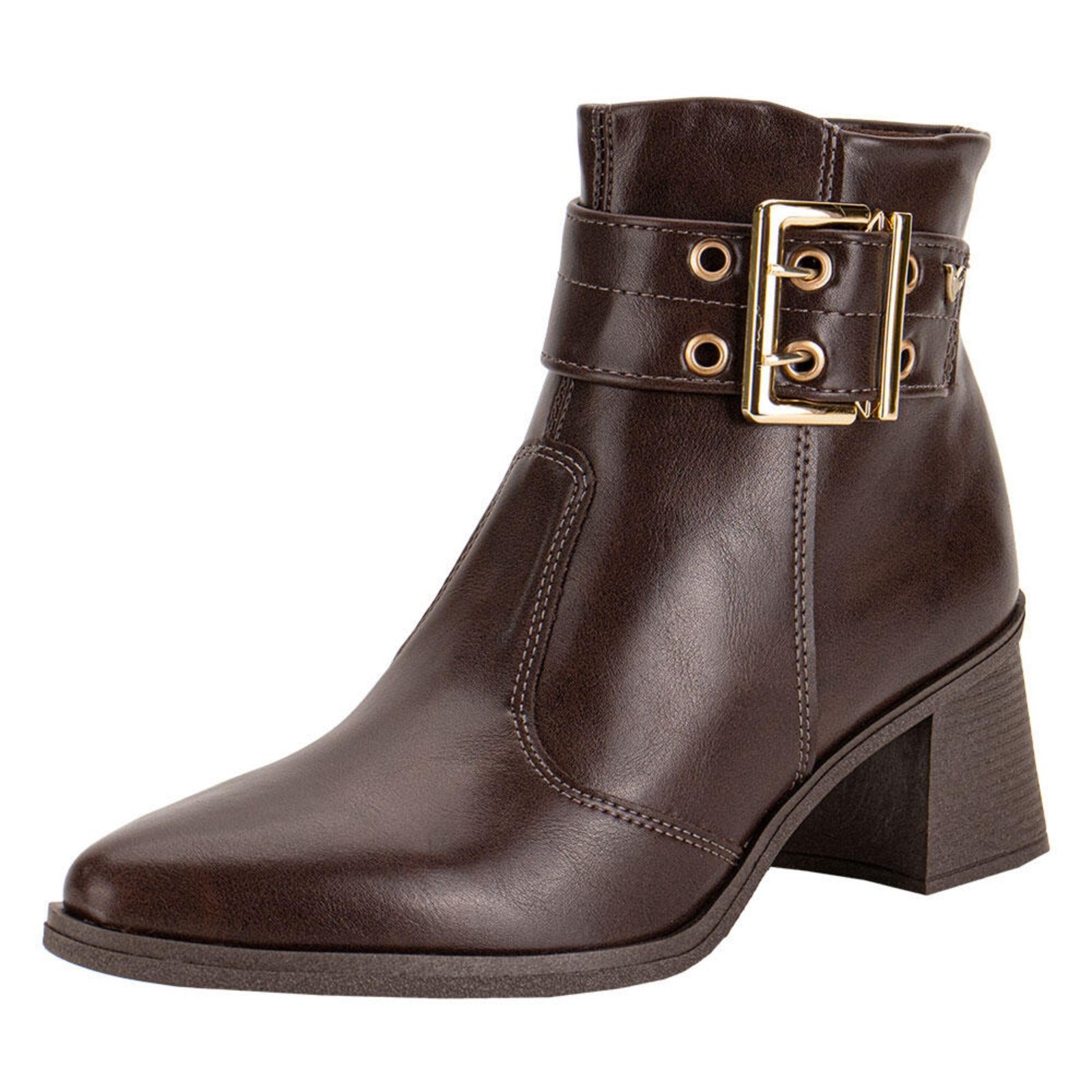 Bota Feminina Cano Baixo Mississipi Me311 A0643311 Café