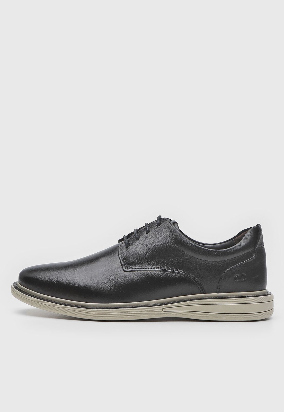 Sapato de Couro Democrata Oxford Preto