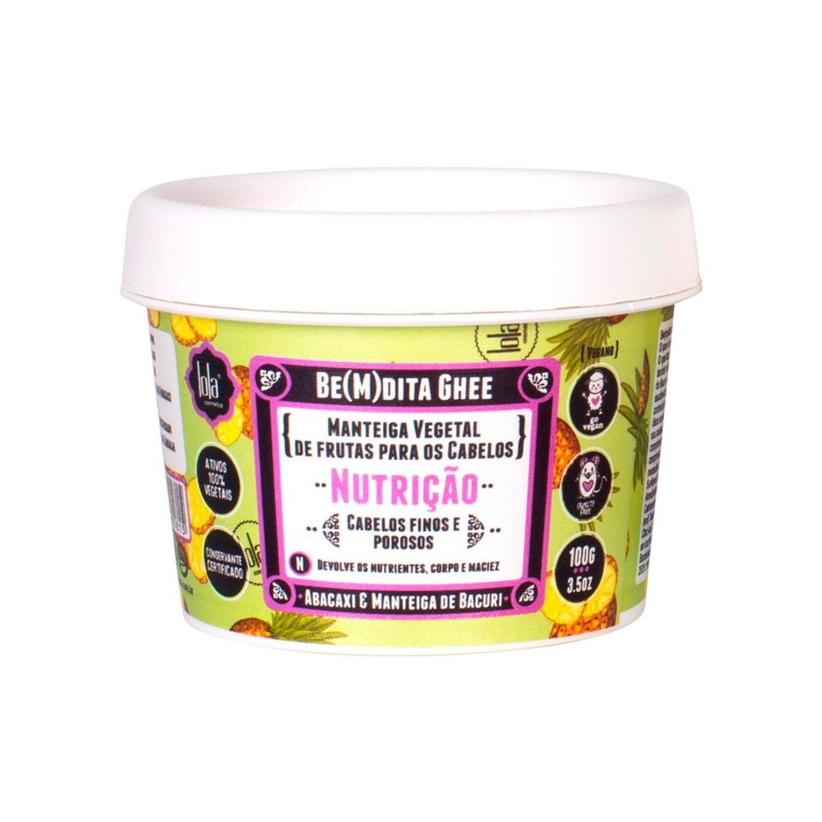 Lola Cosmetics Be(m)dita Ghee Máscara de Nutrição 100g