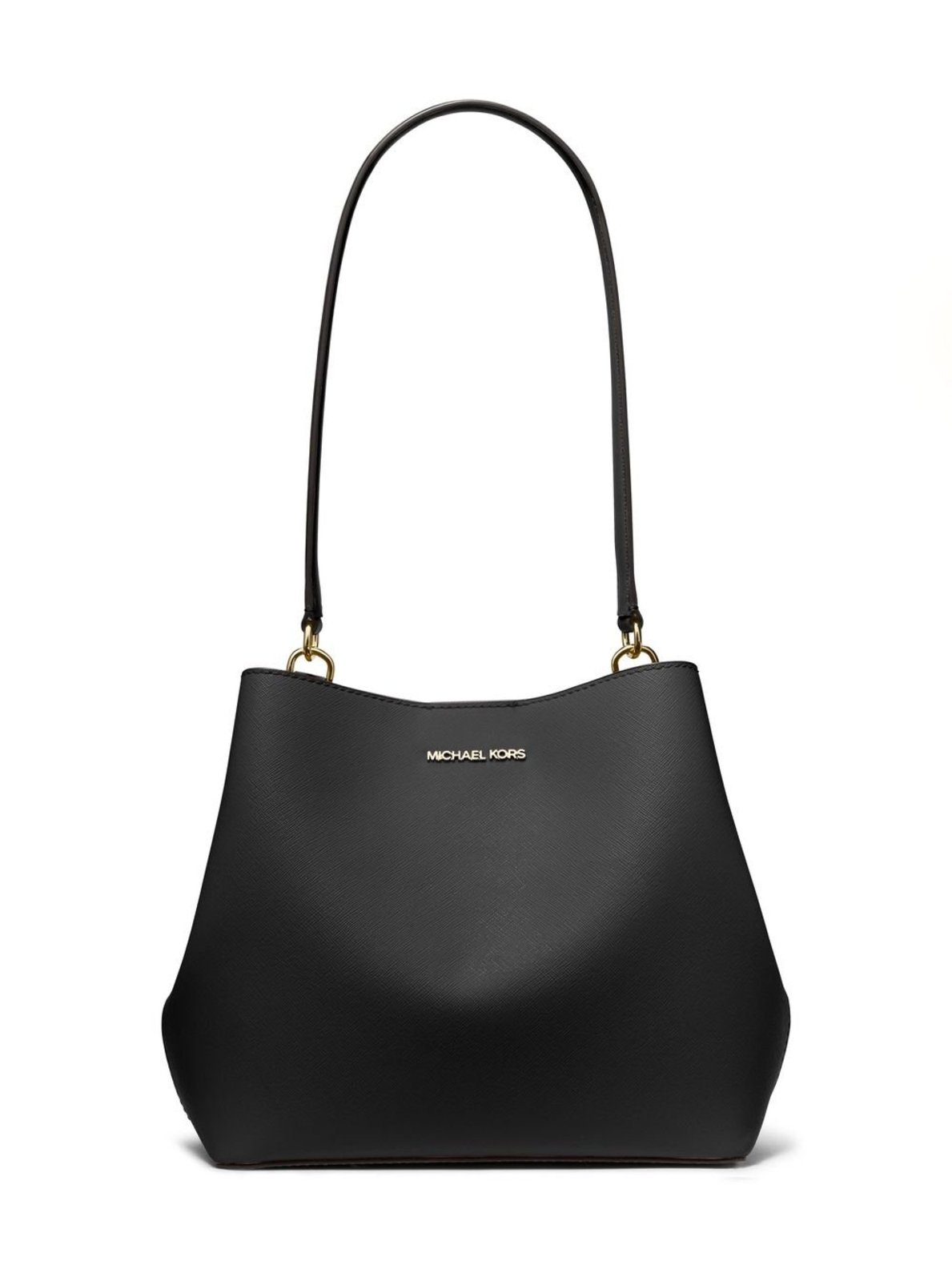Vista 2 Bolsa De Ombro Pratt Média 35S4g3fs2i001 preto preto