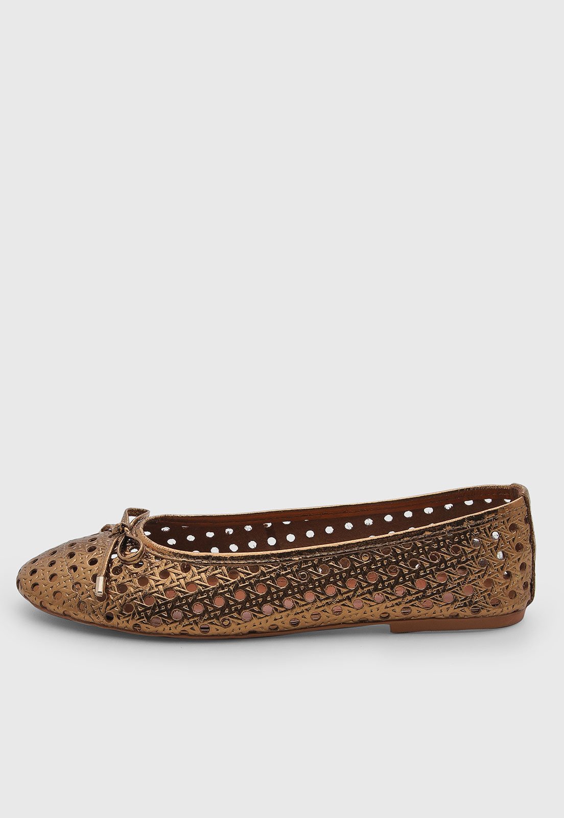 Sapatilha Feminina Santa Lolla Dourado